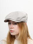 Кепка STETSON арт. 6841145 HATTERAS ORGANIC COTTON SUSTAINABLE (светло-серый)